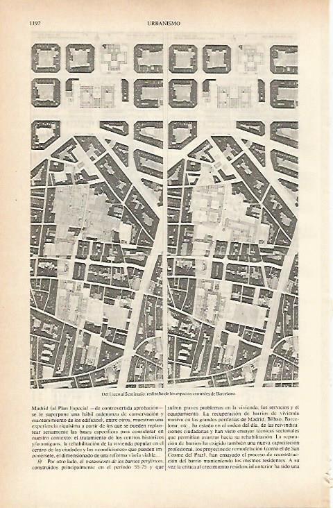 LAMINA ESPASA 26723: Rediseño de los espacios centrales de Barcelona