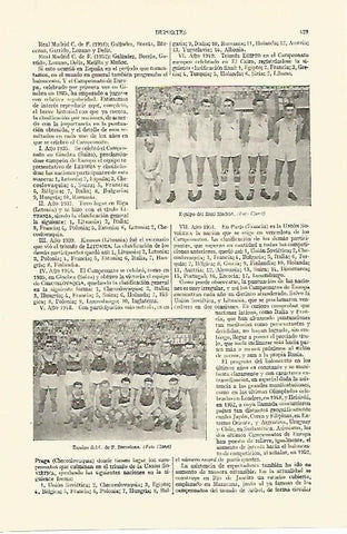LAMINA ESPASA 26727: Equipo del Real Madrid y del FC Barcelona