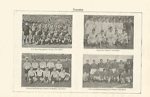 LAMINA ESPASA 26728: FC Barcelona campeon de liga 1951-1952