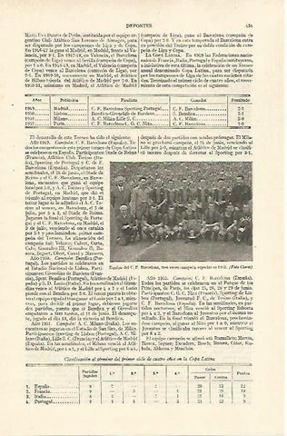 LAMINA ESPASA 26731:FC Barcelona en 1952