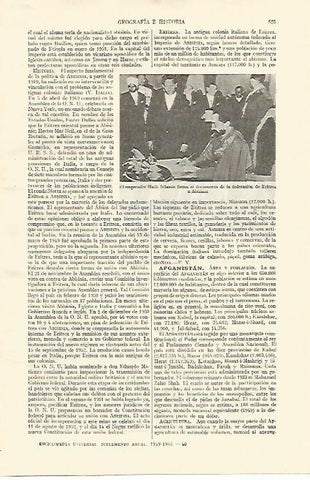 LAMINA ESPASA 26754: El emperador de Eritrea (Etiopia) Haile Selassie
