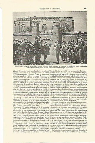 LAMINA ESPASA 26755: Relevo de la guardia en la carcel de Spandau Berlin