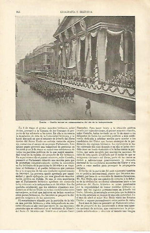 LAMINA ESPASA 26793: Desfile militar en Dublin
