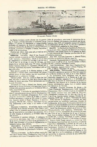 LAMINA ESPASA 26832: El torpedero Hastings de Grecia