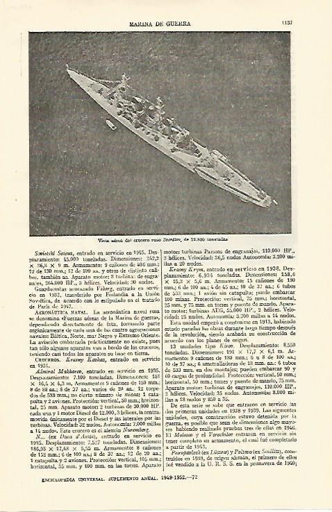 LAMINA ESPASA 26836: El Sveralov de la URSS