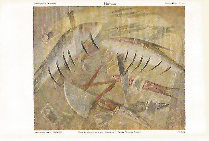 LAMINA ESPASA 26849: Mesa de almotacenia por F. G. Cossio