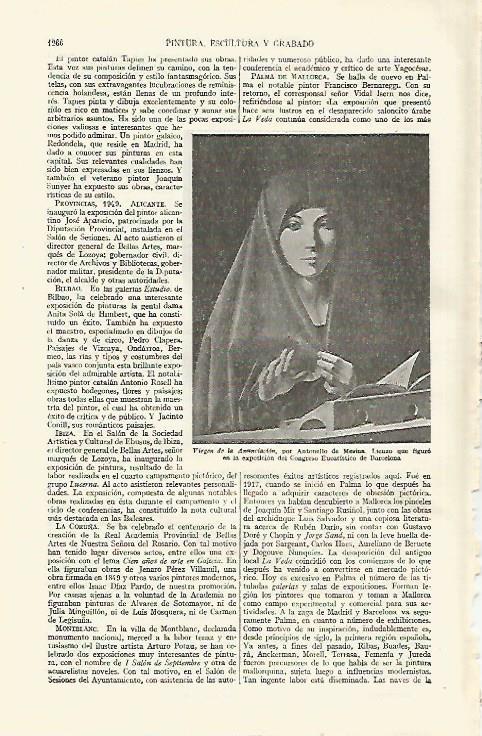 LAMINA ESPASA 26853: Virgen de la Anunciacion por Antonello de Mesina