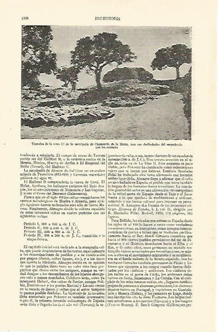 LAMINA ESPASA 26869: Tumulos de Chamartin de la Sierra