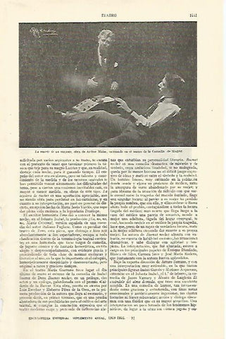 LAMINA ESPASA 26877: Escena de La muerte de un viajante