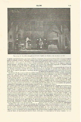 LAMINA ESPASA 26878: Escena de Ruy Blas en 1952