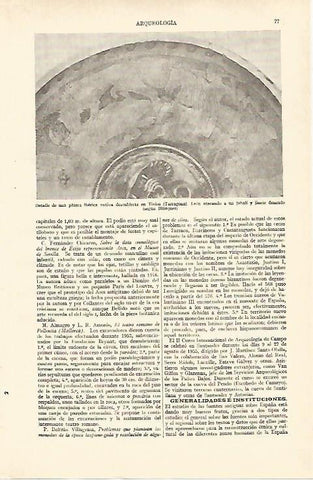 LAMINA ESPASA 26893: Detalle de patera iberica de Tivisa Tarragona