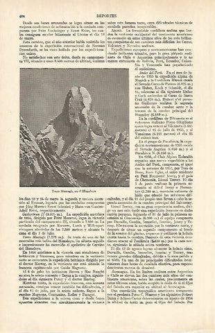 LAMINA ESPASA 26938: Torre Mustagh en el Himalaya