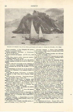 LAMINA ESPASA 26942: Regata La Habana - San Sebastian