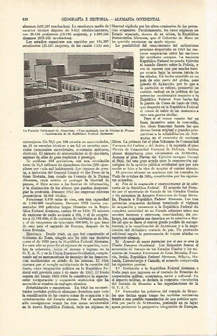 LAMINA ESPASA 26951: La Escuela Tellkampf de Hannover