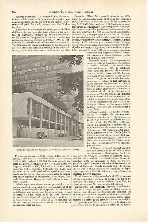 LAMINA ESPASA 26959: Ministerio de Educacion en Madrid