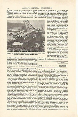 LAMINA ESPASA 26991: Botadura del portaaviones Saratoga