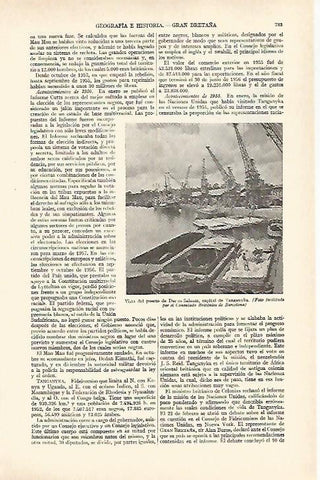 LAMINA ESPASA 27010: Puerto de Dar-es-Salaam Tanganyka