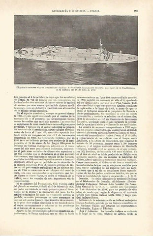 LAMINA ESPASA 27025: Transantlantico de Italia Andrea Doria
