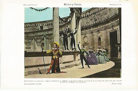 LAMINA ESPASA 27053: El bailarin Antonio en Sonatas
