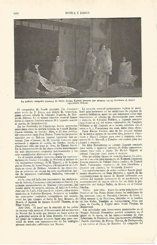LAMINA ESPASA 27054: Compañia de danza Azuma Kabuki de Japon