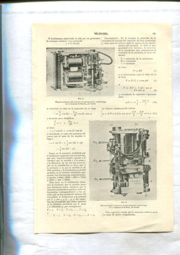 Espasa Calpe: Telefonia - Telefonica (articulo de 114 paginas)
