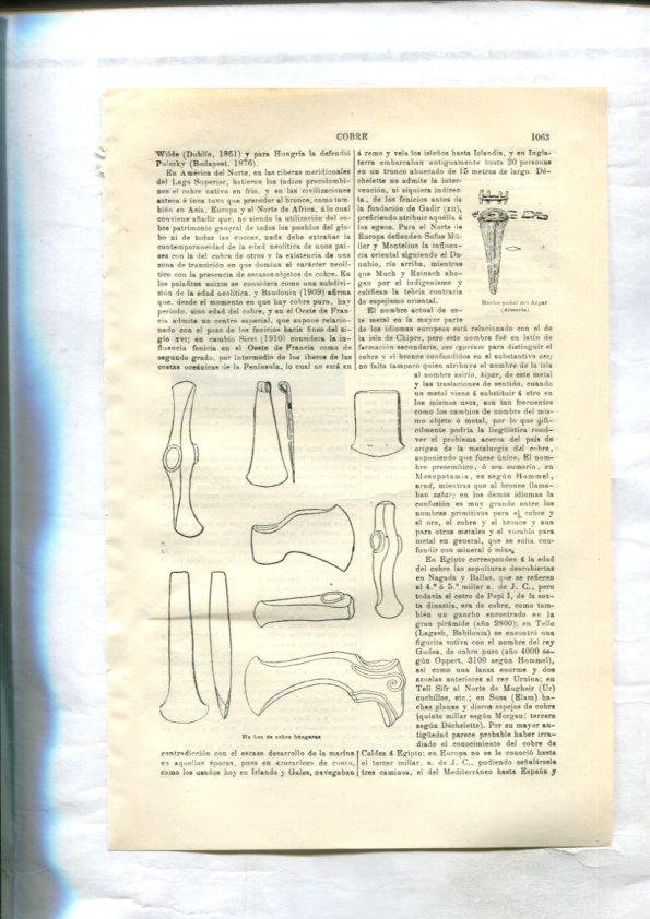 Espasa Calpe: Cobre (historia) (articulo de 31 paginas)