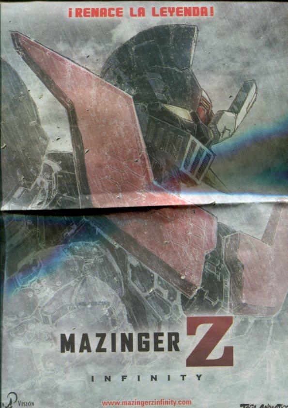 Propaganda diario pelicula Mazinger Z Infinity