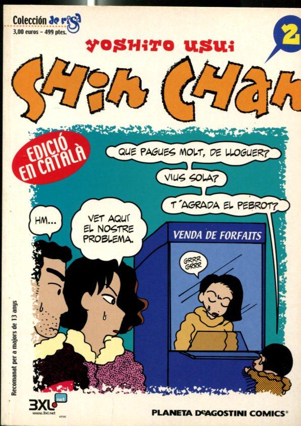 Coleccion de Risa: Shin Chan numero 02 (huella de haber estado en lugar humedo)