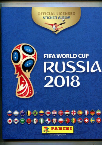 Album vacio de Cromos de la coleccion Fifa World CUP RUSSIA 2018