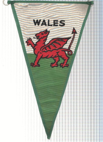 BANDERIN: WALES / GALES - Bandera de Gales en Ambas caras iguales