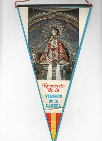 BANDERIN: ANDUJAR, Jaen - Recuerdo de la Virgen de la Cabeza