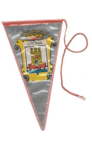 Banderin: Escudos de Provincias: VITORIA (12cm)