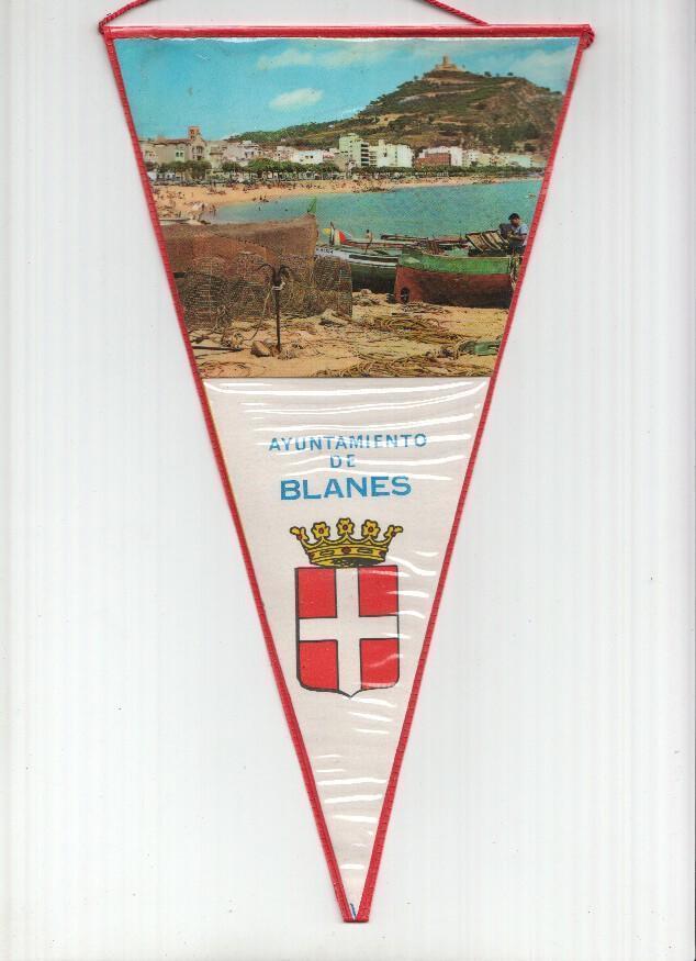 BANDERIN: BLANES - Imagen Aerea de Blanes y escudo (Numero 06)