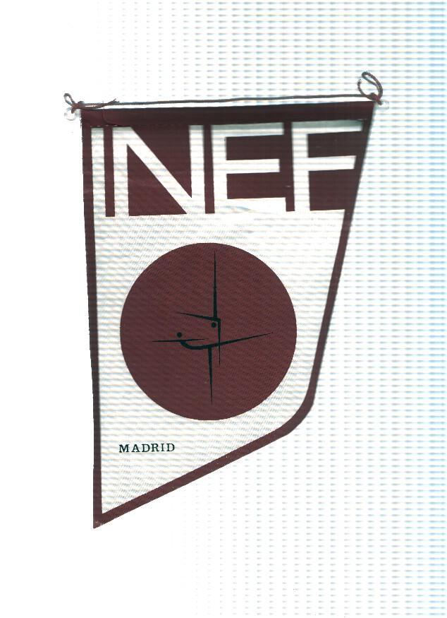 BANDERIN: MADRID - INEF de Madrid. Instituto Nacional de Educacion Fisica