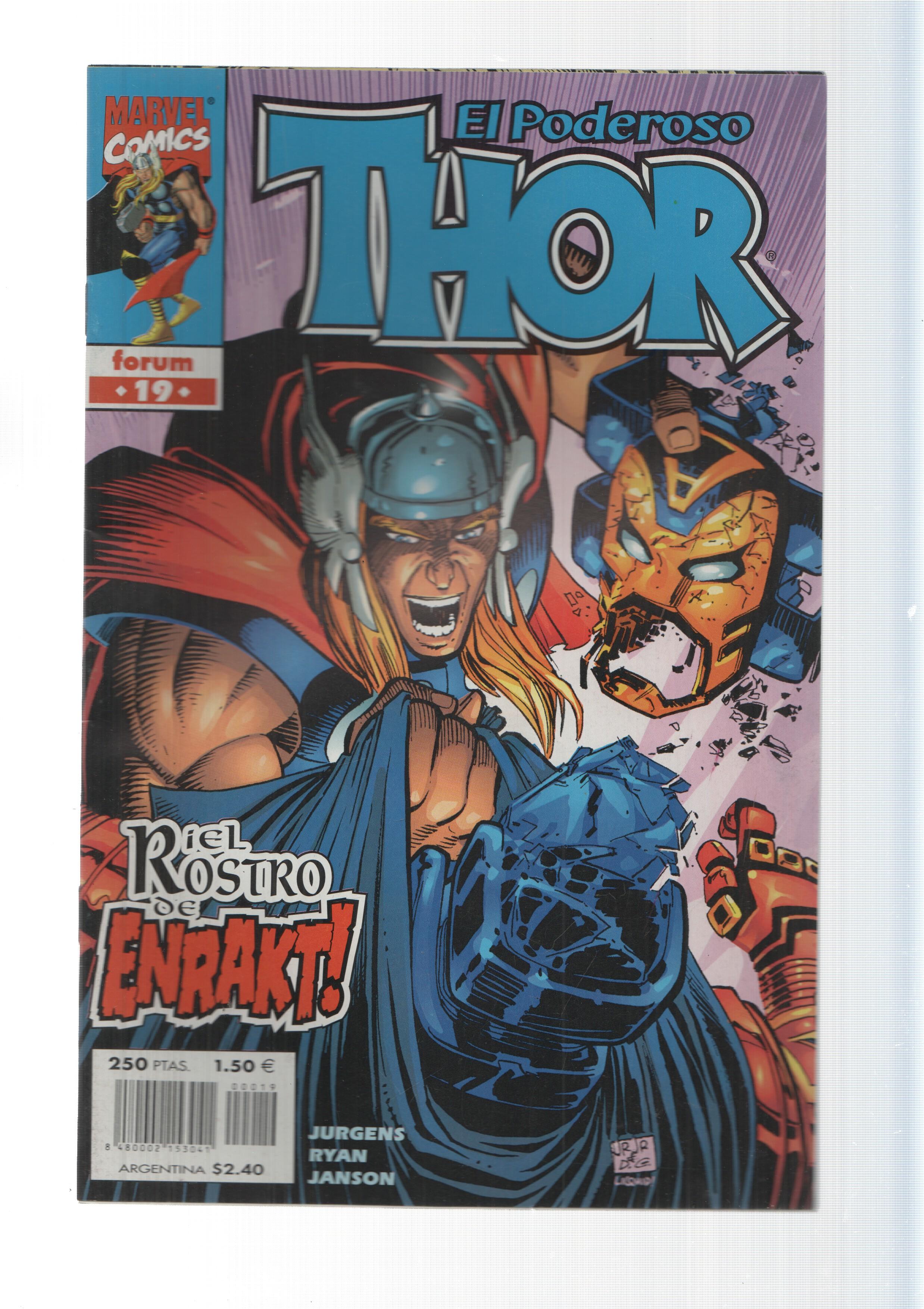 Planeta-De Agostini: Vida Pervertida - El Poderoso Thor  vol. 4, numero 19. Marvel Comics