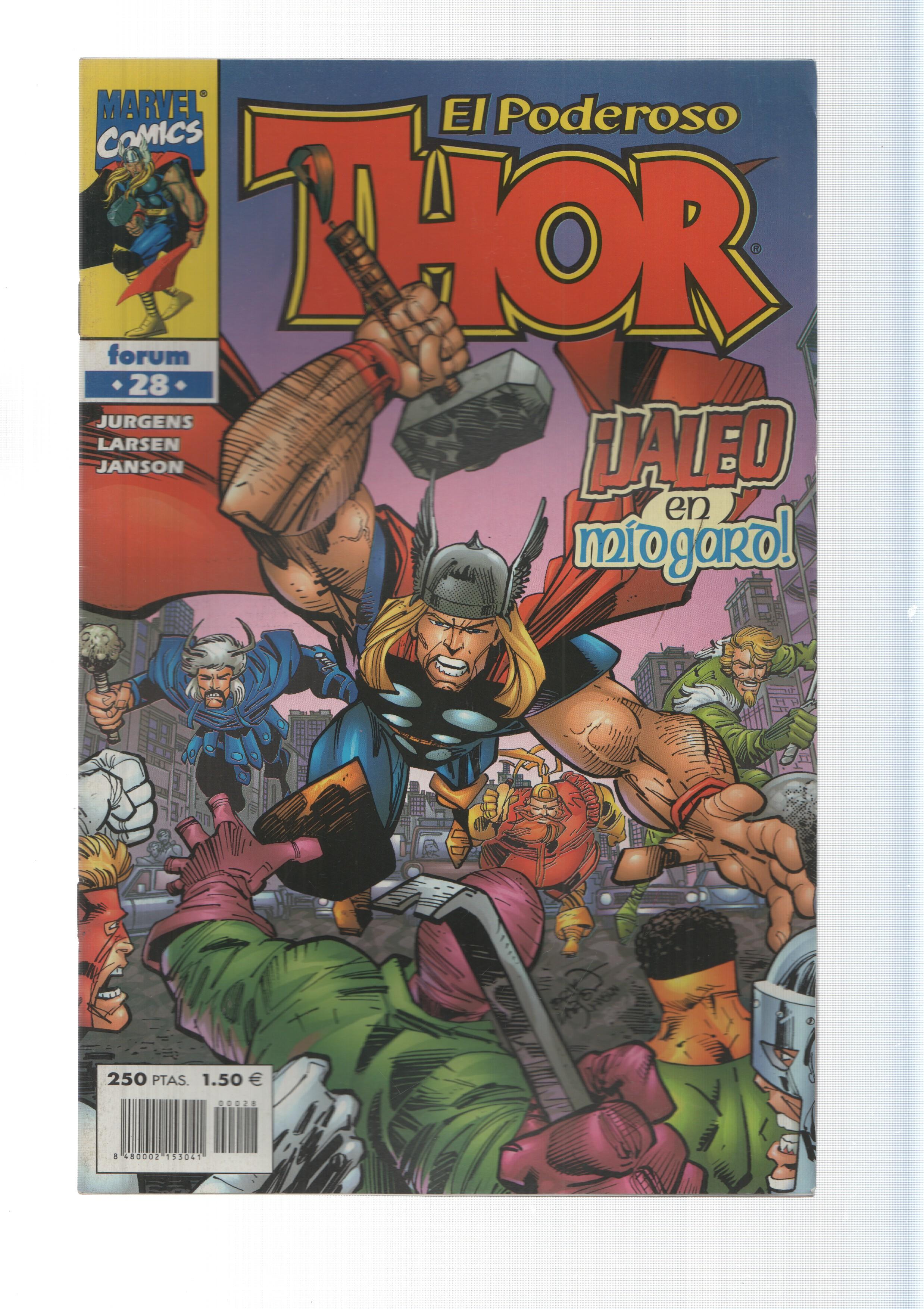 Planeta-De Agostini: Causando el Caos - El Poderoso Thor  vol. 4, numero 28. Marvel Comics