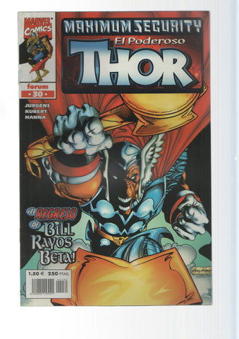 Planeta-De Agostini: El frio del invierno- El Poderoso Thor  vol. 4, numero 30. Marvel Comics