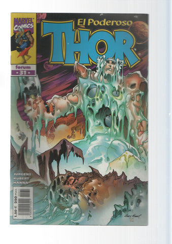 Planeta-De Agostini: El frio de la luna eterna de invierno - El Poderoso Thor  vol. 4, numero 31. Marvel Comics