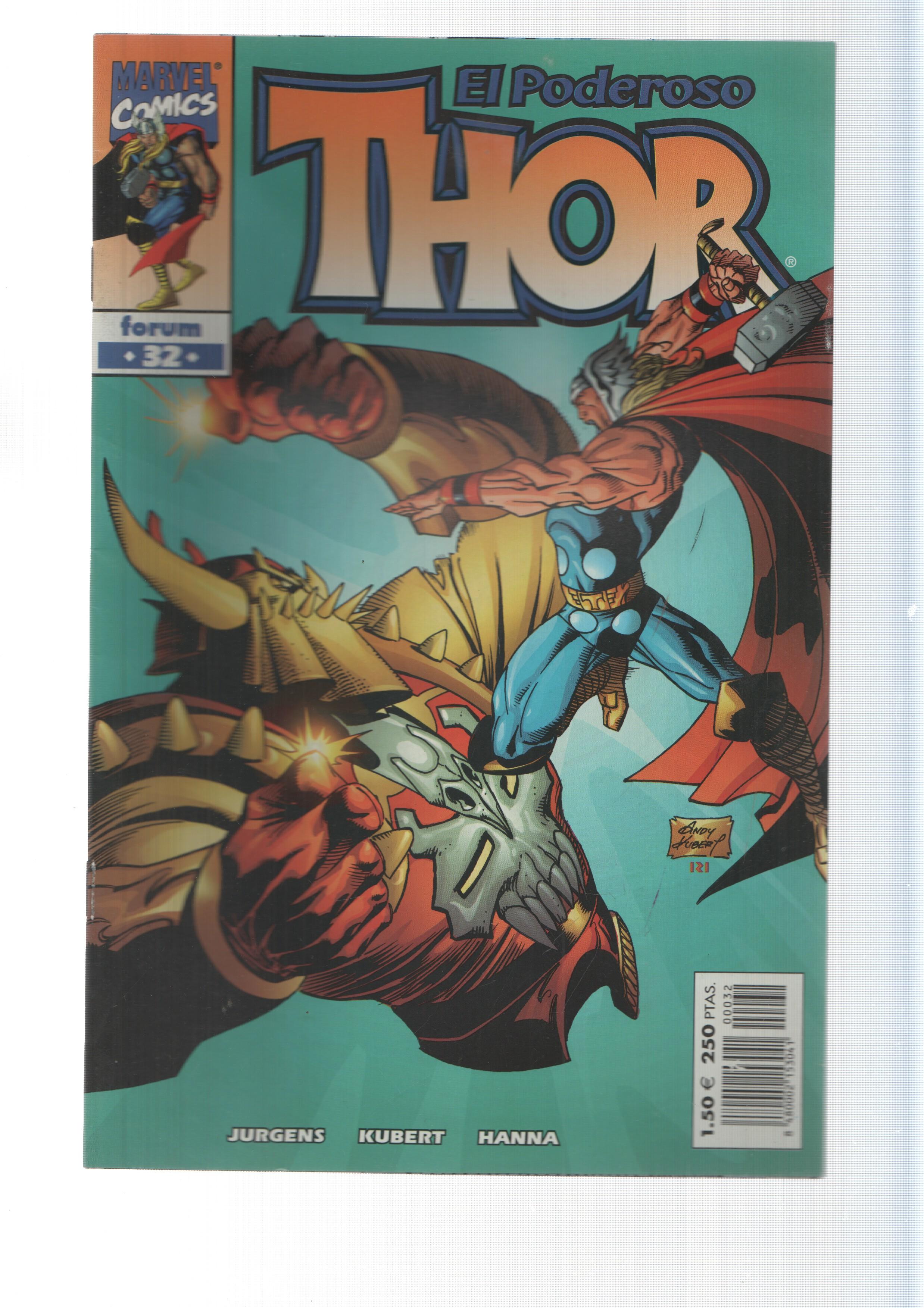 Planeta-De Agostini: Kurse vive - El Poderoso Thor  vol. 4, numero 32. Marvel Comics