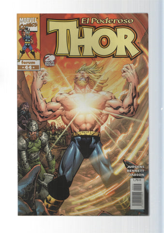 Planeta-De Agostini: Asumiendo el mando parte 3 - El Poderoso Thor  vol. 4, numero 44. Marvel Comics