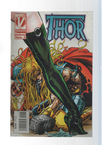 Planeta-De Agostini: Motormundial parte dos - Thor  vol. 2, numero 2. Marvel Comics