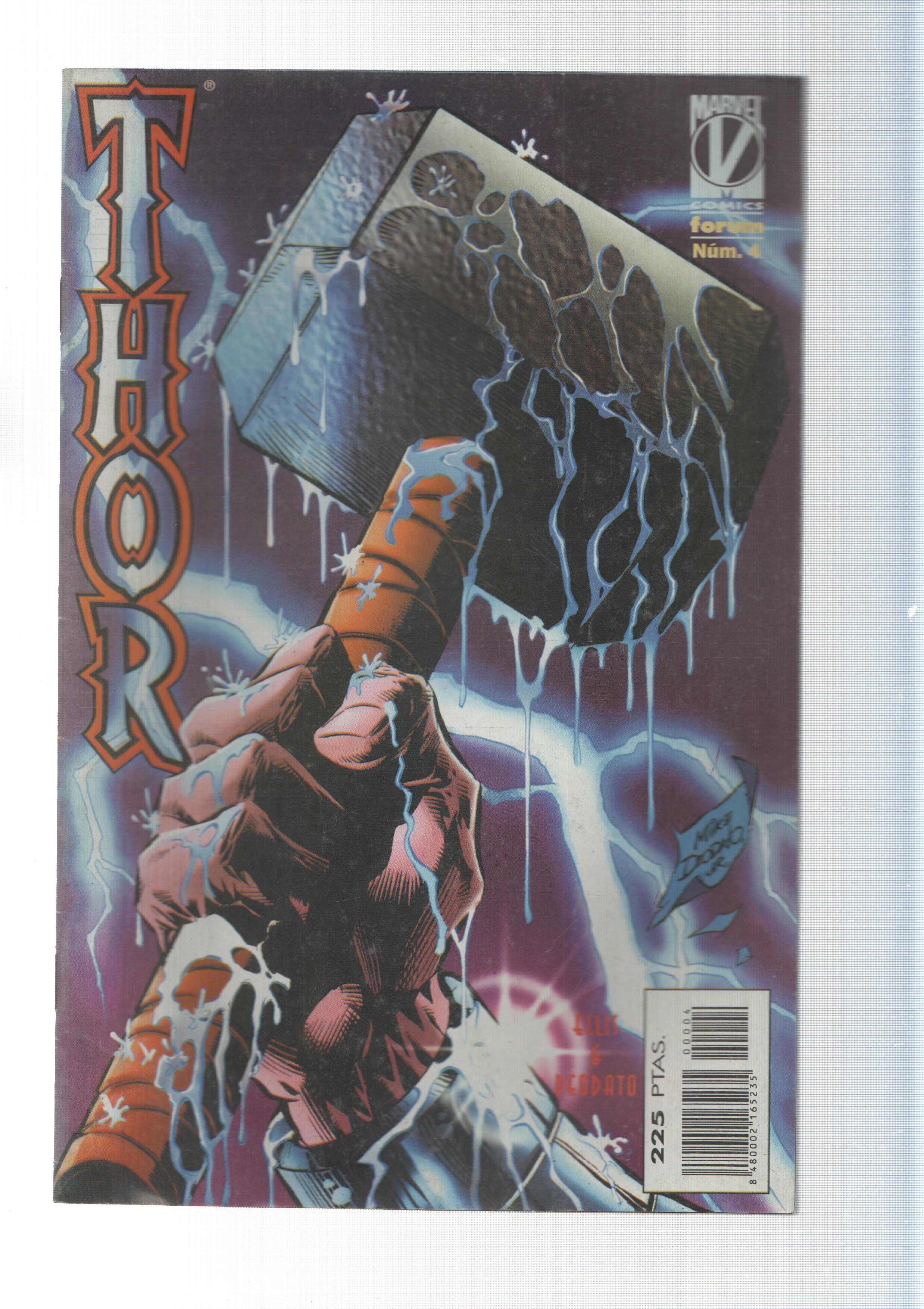 Planeta-De Agostini: Motormundial parte 4: El fin de todo - Thor  vol. 2, numero 4. Marvel Comics