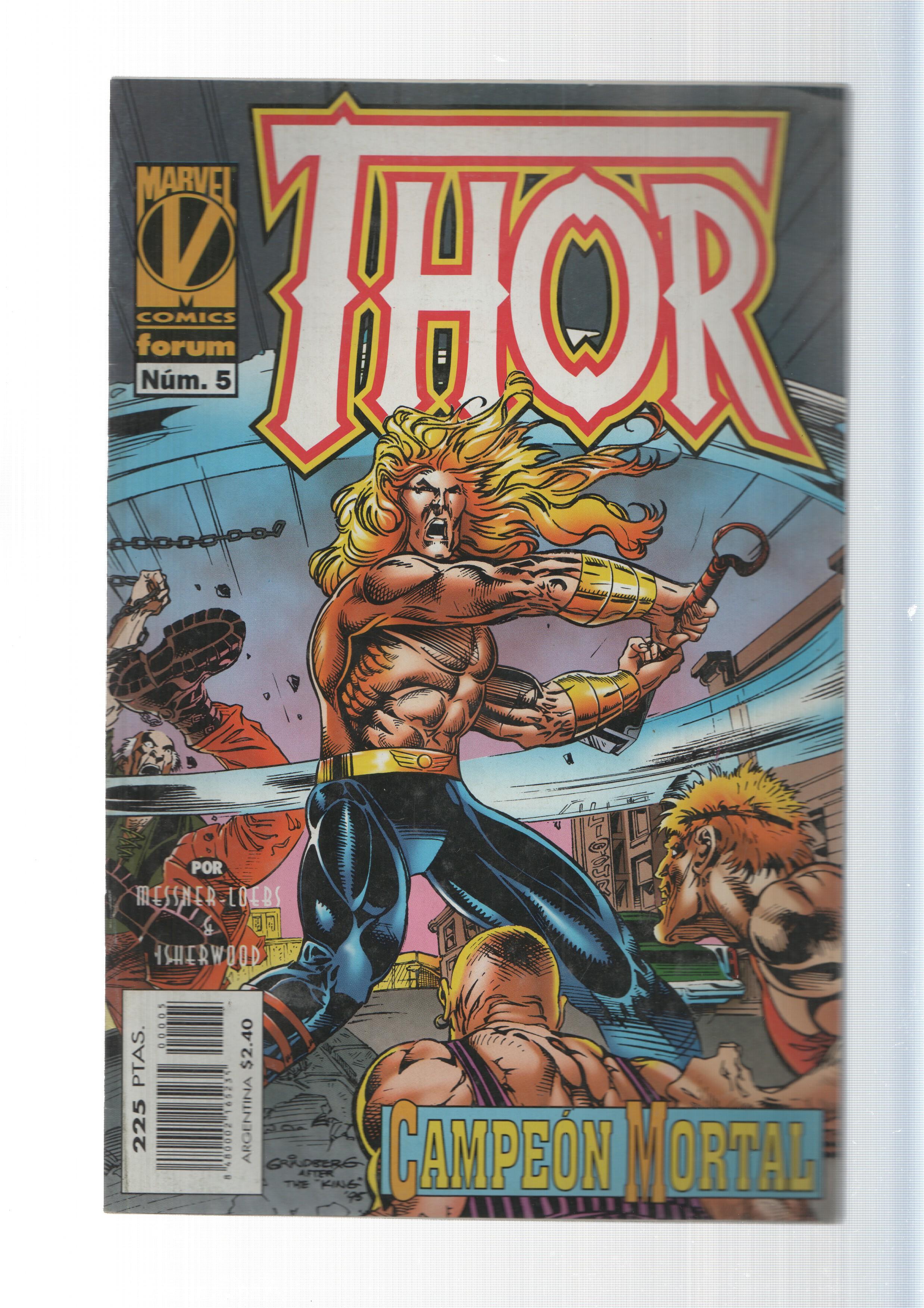 Planeta-De Agostini: A guisa de mortal - Thor  vol. 2, numero 5. Marvel Comics