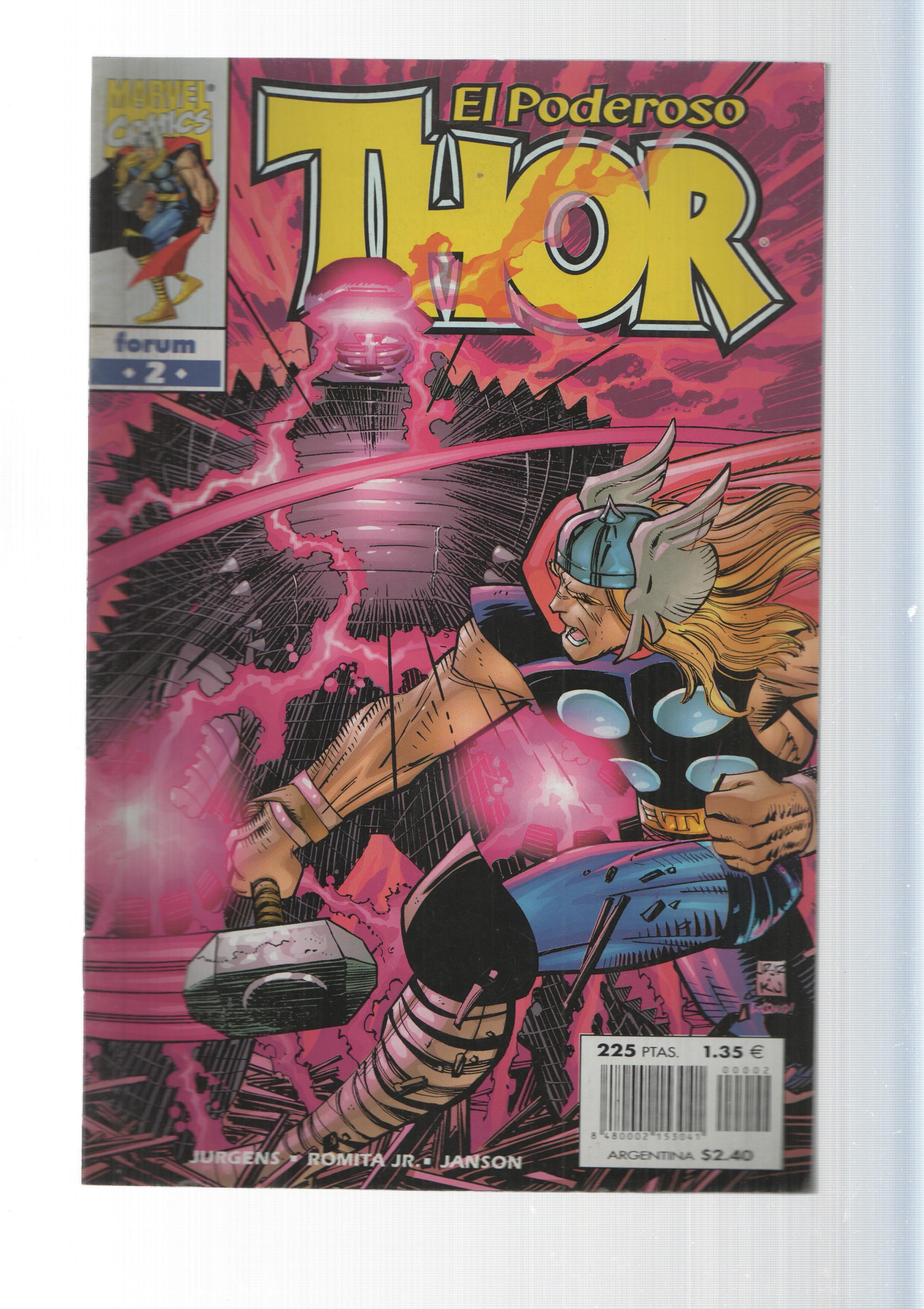 Planeta-De Agostini: Pactar con el diablo - El Poderoso Thor  vol. 3, numero 2. Marvel Comics