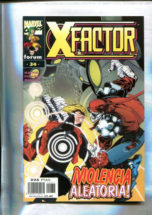 Comics Forum: X Factor volumen 2 numero 34: Violencia aleatoria