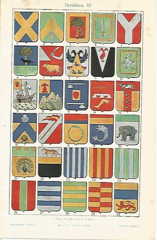 LAMINA ESPASA 656:  Heraldica III