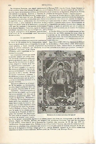 LAMINA ESPASA 5216: Miniatura de un misal del siglo XV