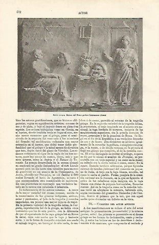 LAMINA ESPASA 8081: Actriz romana