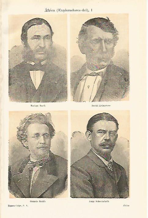 LAMINA ESPASA 12576: Exploradores de Africa