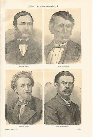 LAMINA ESPASA 12576: Exploradores de Africa